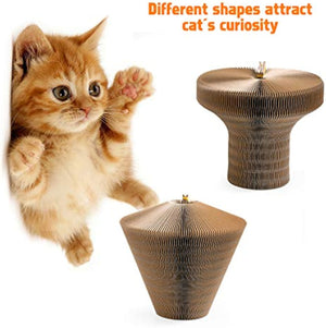 Why Your Feline Friend Deserves the Collapsible Cardboard Pet Scratcher Bed