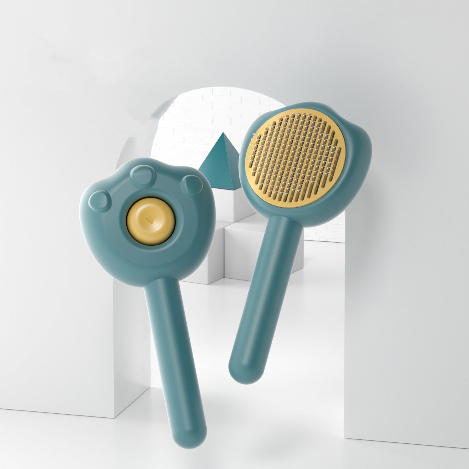 Experience a Hassle-Free Grooming with Our Self Cleaning Pet Grooming Comb Brush